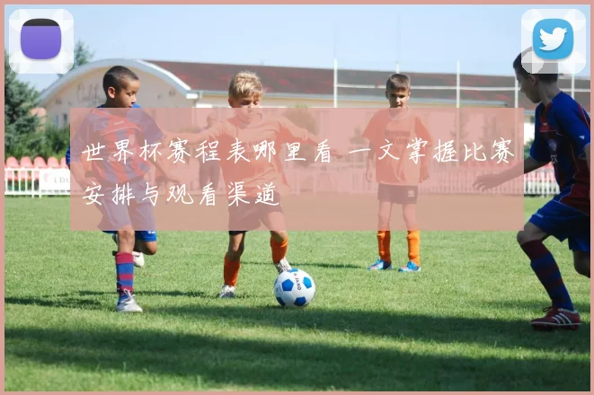 世界杯赛程表哪里看 一文掌握比赛安排与观看渠道
